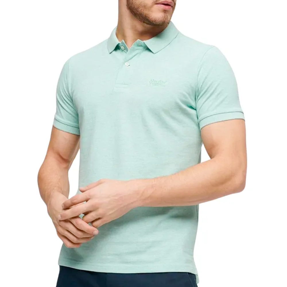 Superdry Polo Classic Homme Bleu