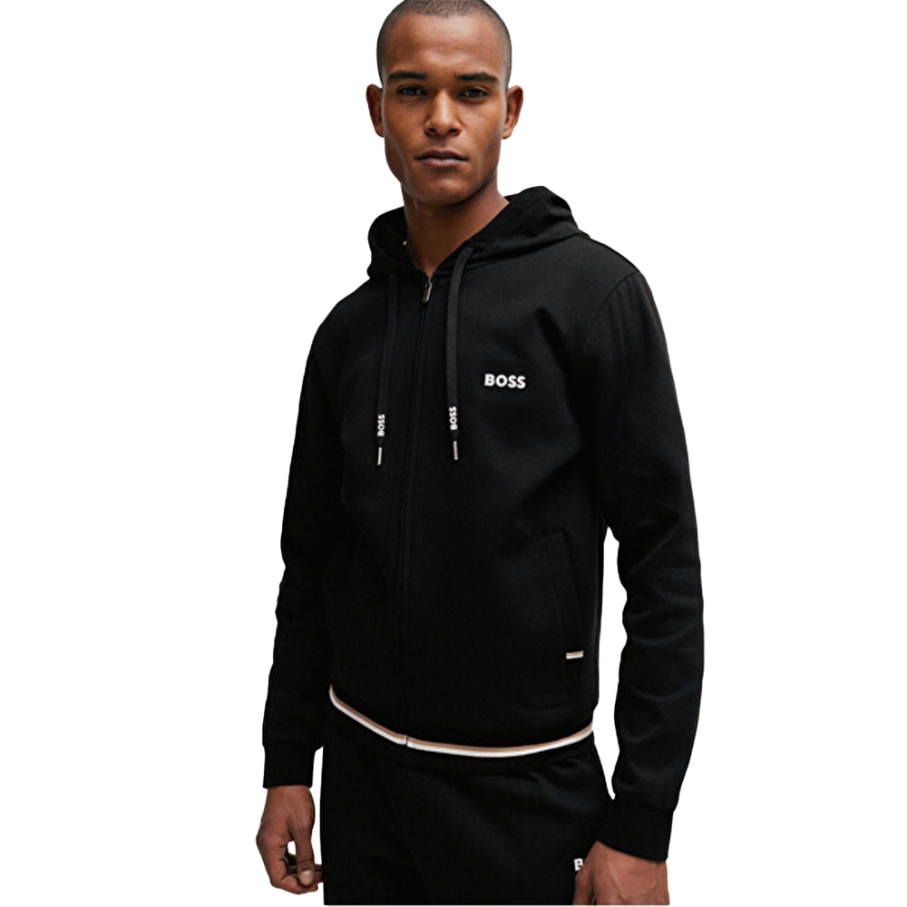 Boss Sweat Heritage Homme Noir