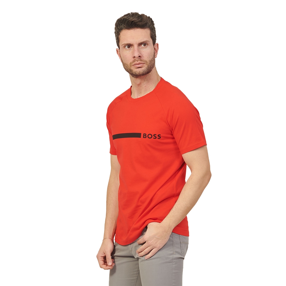 Boss T shirt Line Homme Rouge