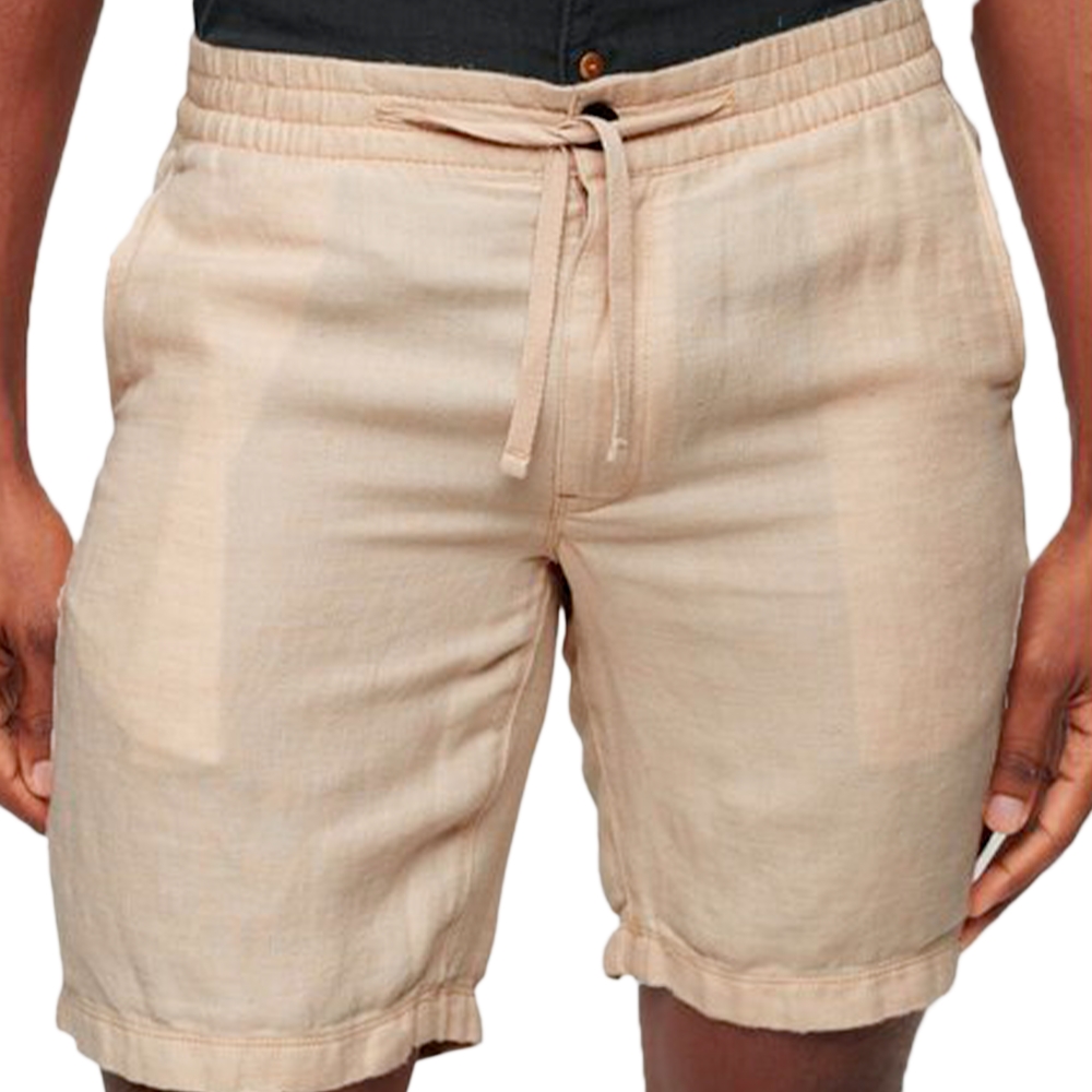 Superdry Short classique Homme Beige