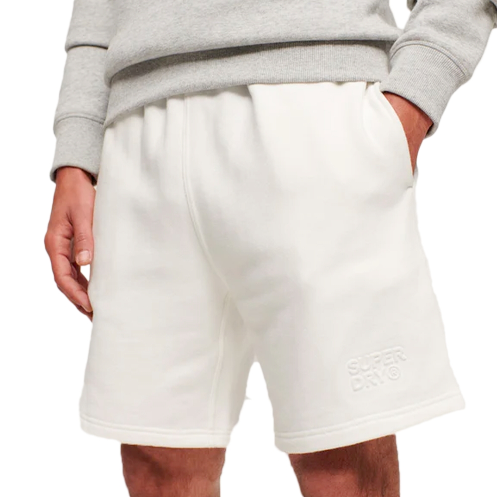 Superdry Short New Chalk Homme Blanc