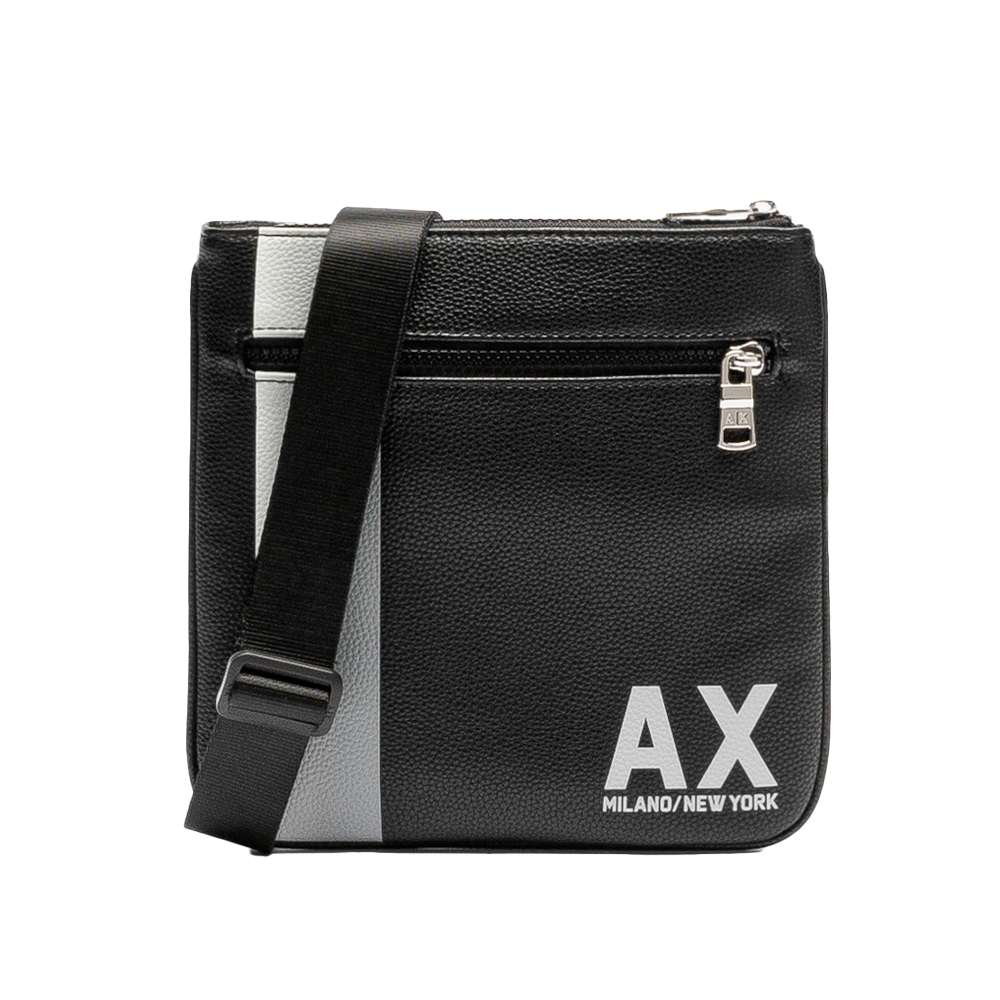 Armani Exchange Pochette AX eagle Homme Noir