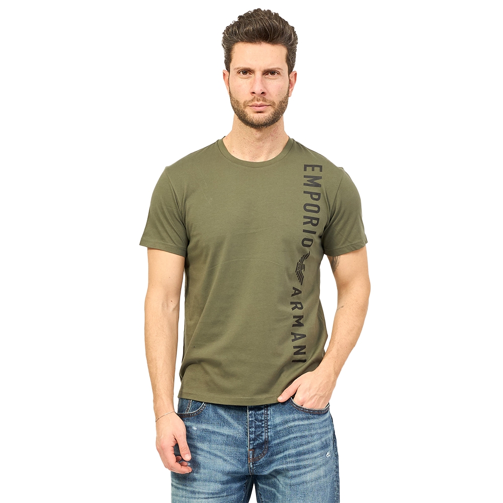 Emporio Armani T shirt Eagle Homme Kaki