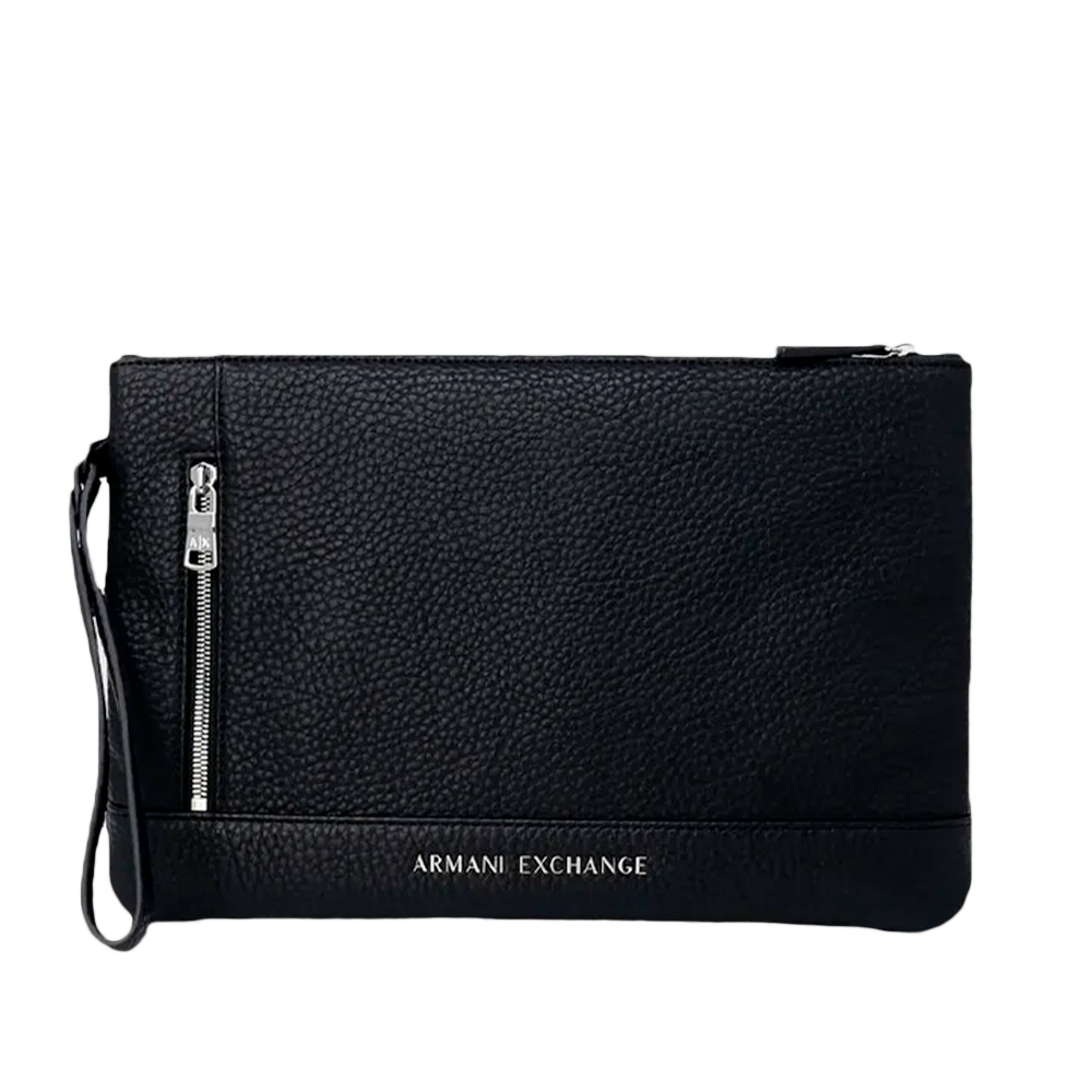 Armani Exchange Pochette Eagle AX Homme Noir