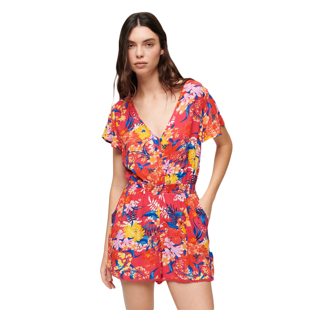 Superdry Robe Beach Femme Multicolor