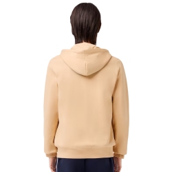 Sweat zippé homme Lacoste jogger Beige - ZESHOES Sweat zippé homme Lacoste jogger Beige - ZESHOES