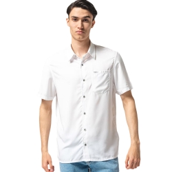 Chemise manches courtes homme Guess G class Blanc - ZESHOES