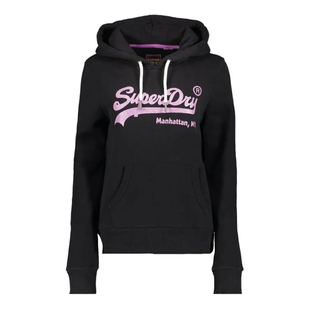 Superdry Sweat Vintage Femme Noir