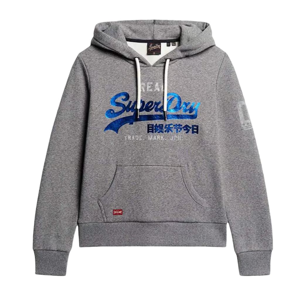 Superdry Sweat vintage Femme Gris