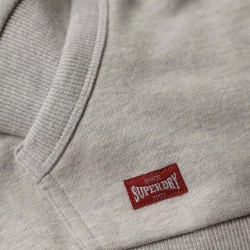Sweat capuche femme Superdry vintage Gris - ZESHOES
