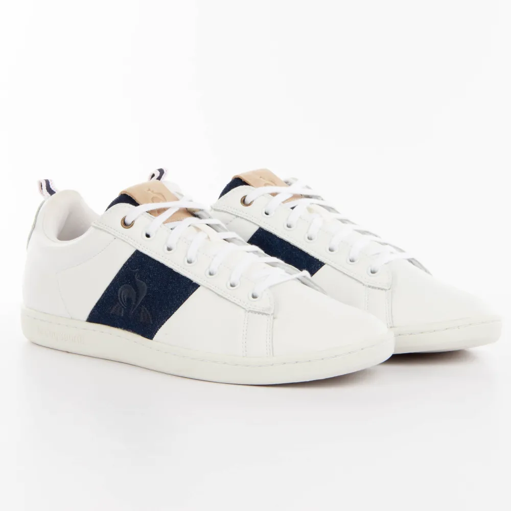 Le Coq Sportif Basket Courtclassic Strap Homme Blanc