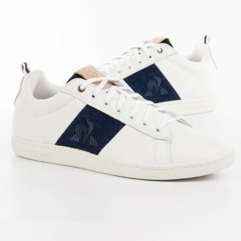 Basket de ville basse homme Le Coq Sportif PARTNER: CREATION ref 2021189 Blan...