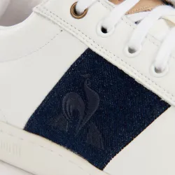 Basket de ville basse homme Le Coq Sportif PARTNER: CREATION ref 2021189 Blan...