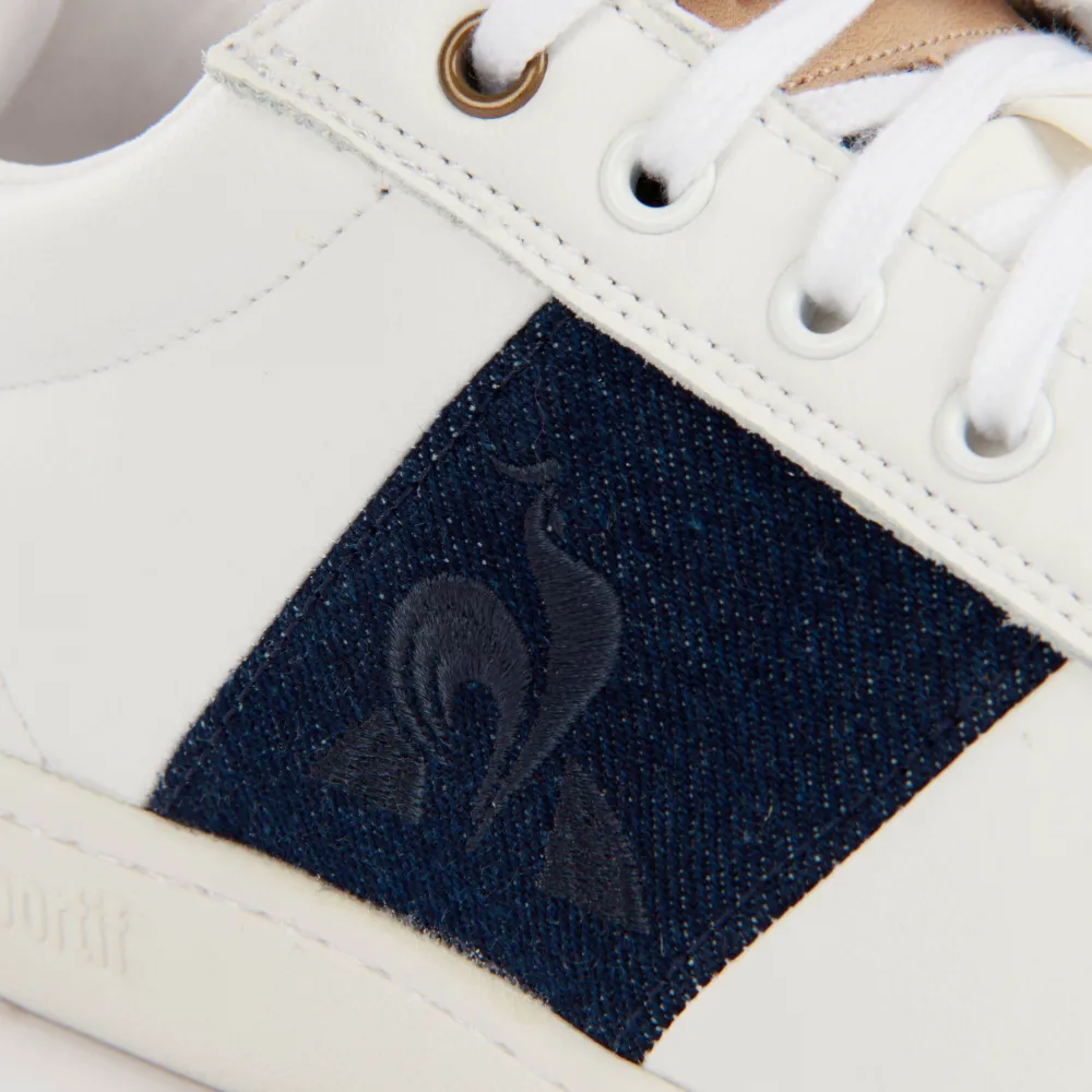 Basket de ville basse homme Le Coq Sportif PARTNER: CREATION ref 2021189 Blan...