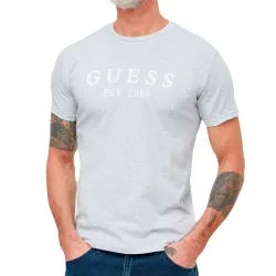 T shirt manche courte homme Guess PARTNER: CREATION ref U4RI22-H9D3 Gris - ZE...