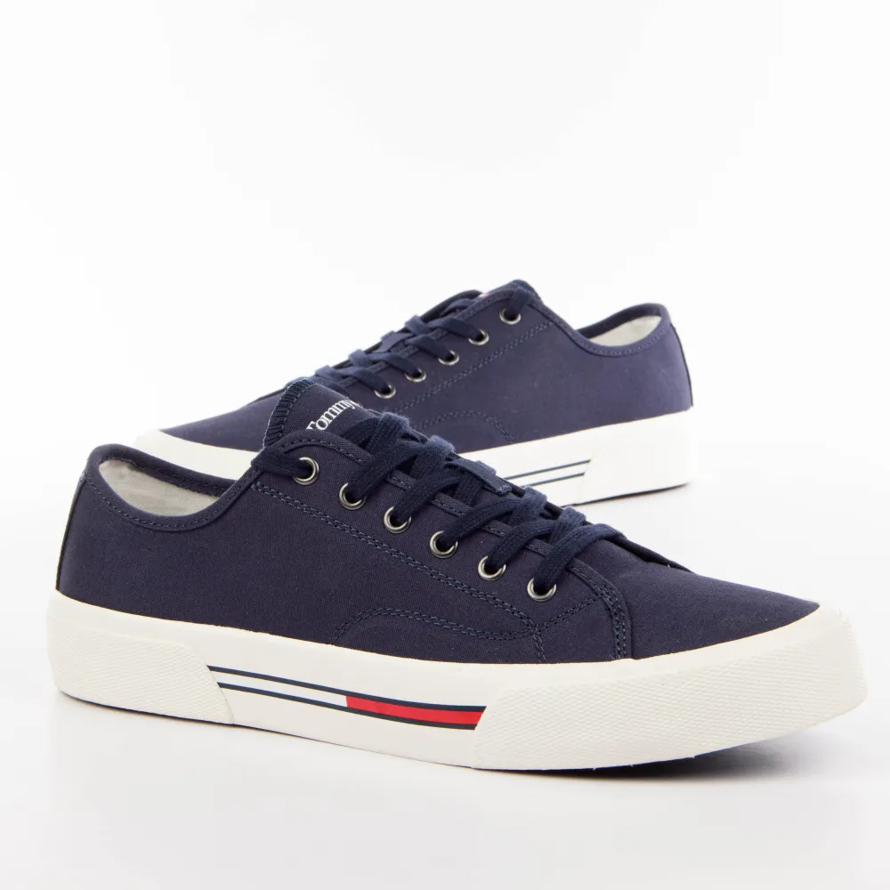 Basket basse homme Tommy Jeans PARTNER: CREATION ref EM0EM01299-C87 Bleu - ZE...