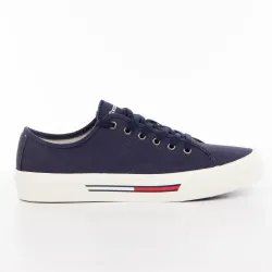 Basket basse homme Tommy Jeans PARTNER: CREATION ref EM0EM01299-C87 Bleu - ZE...