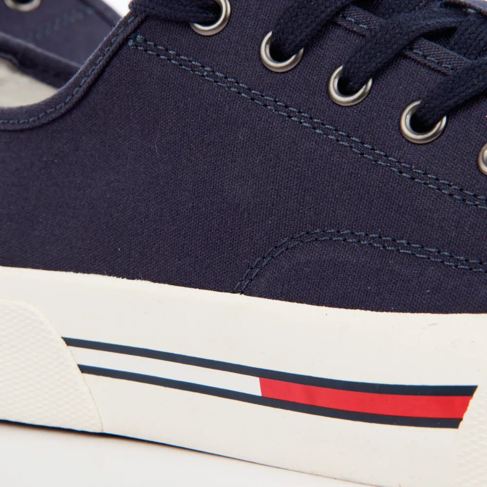 Basket basse homme Tommy Jeans PARTNER: CREATION ref EM0EM01299-C87 Bleu - ZE...