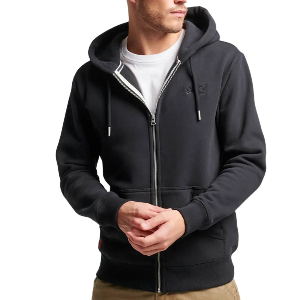 Superdry Sweat essentiel Homme Noir