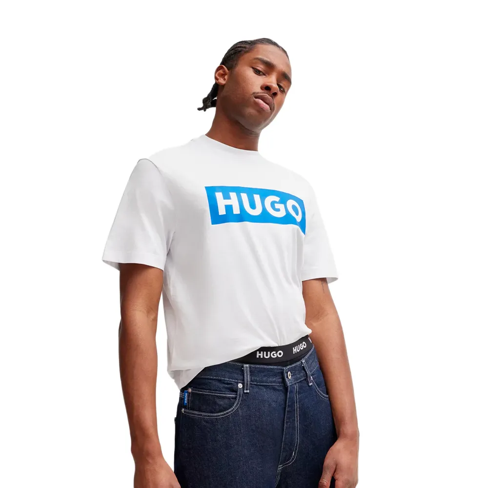 Boss T shirt Nico Homme Blanc