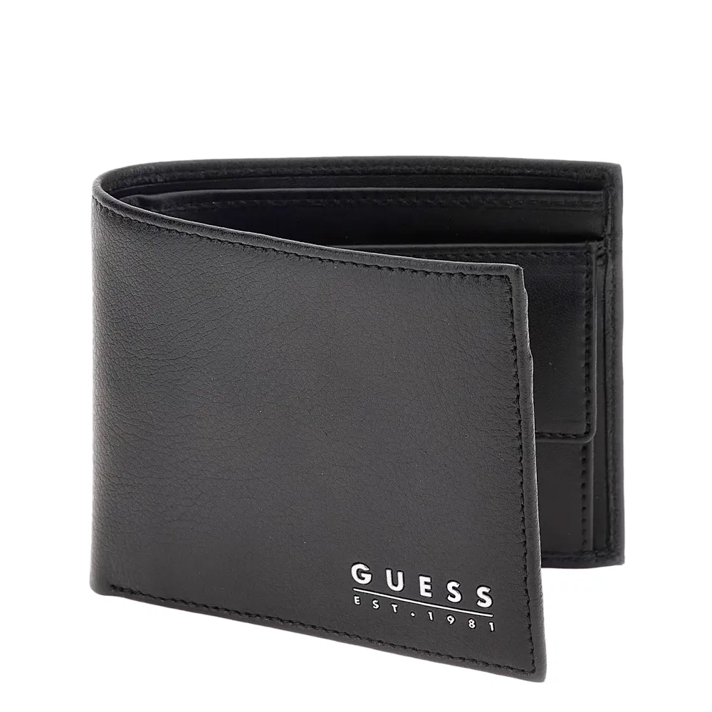 Guess Portefeuille Fidenza Homme Noir