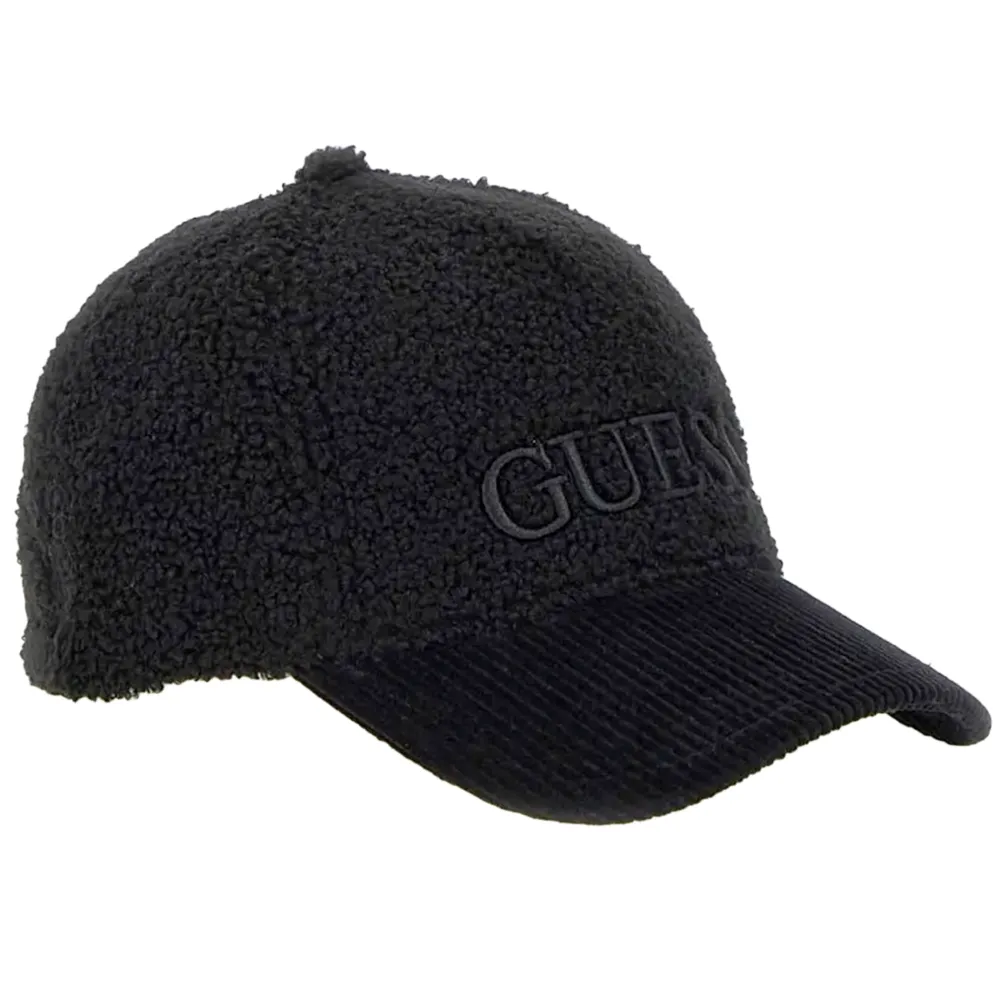 Guess Casquette fourrure Femme Noir