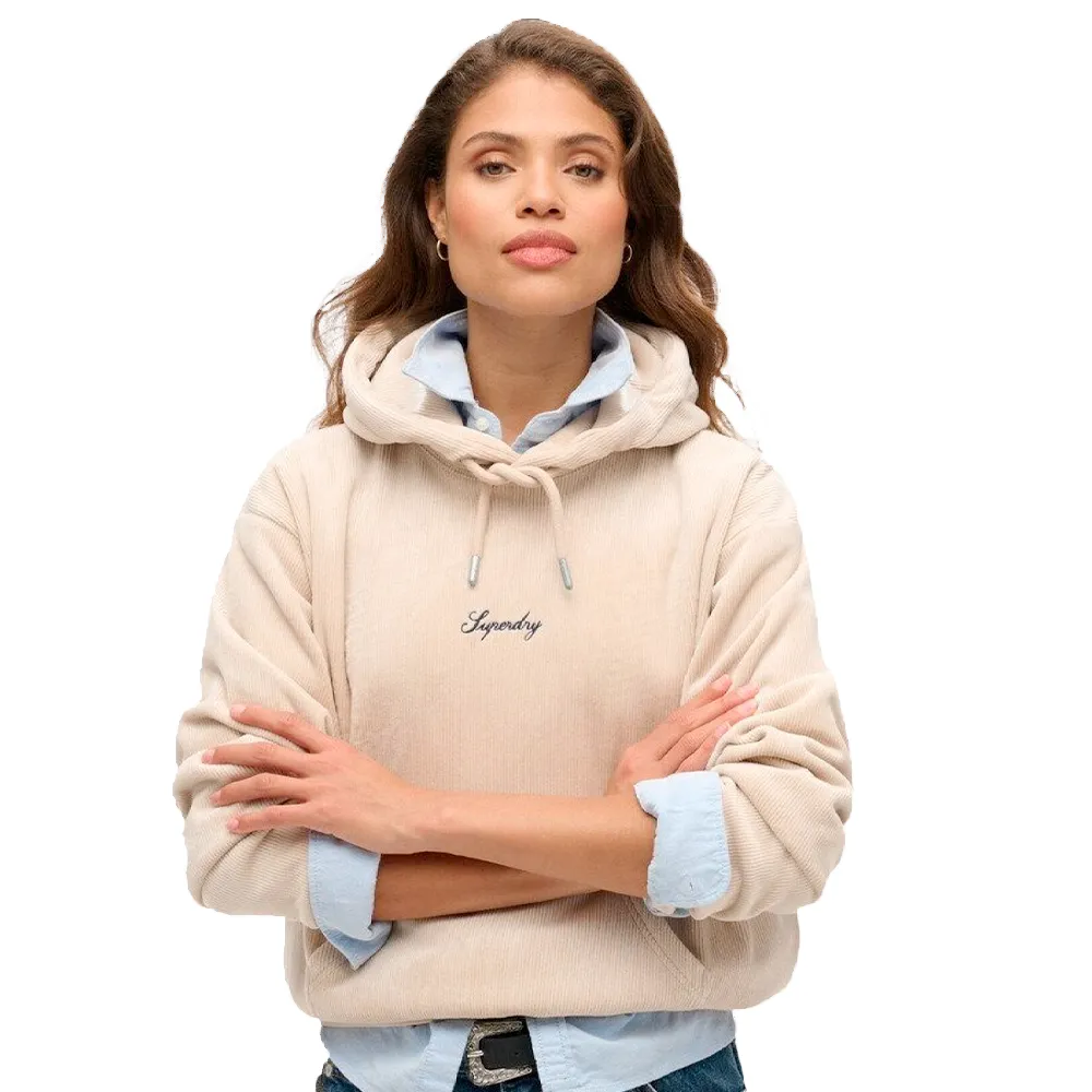 Superdry Sweat Country Club Femme Beige