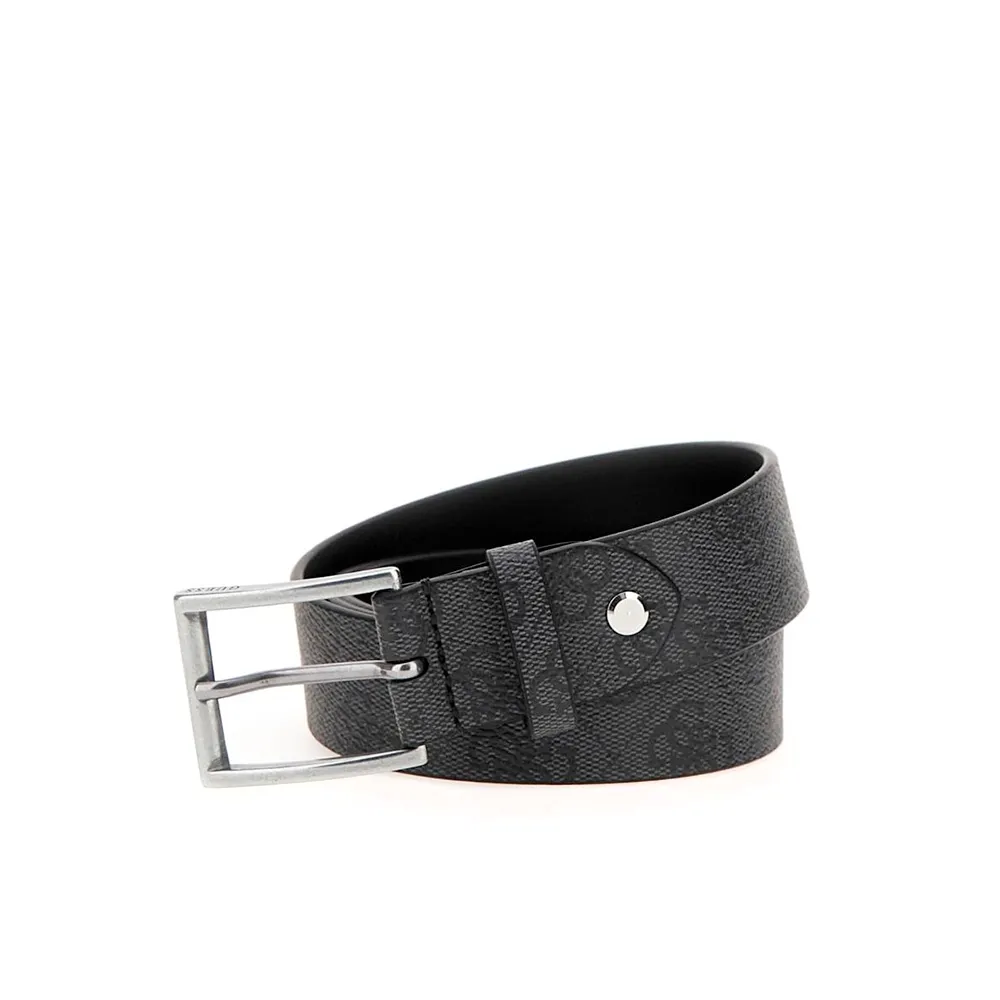 Guess Ceinture classic 4g Homme Noir