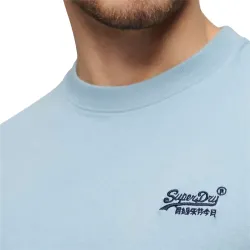 T shirt manche courte homme Superdry Vintage Bleu - ZESHOES