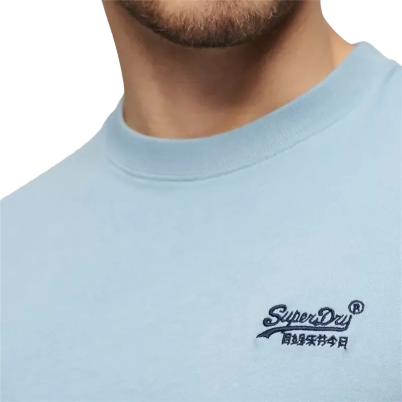 T shirt manche courte homme Superdry Vintage Bleu - ZESHOES