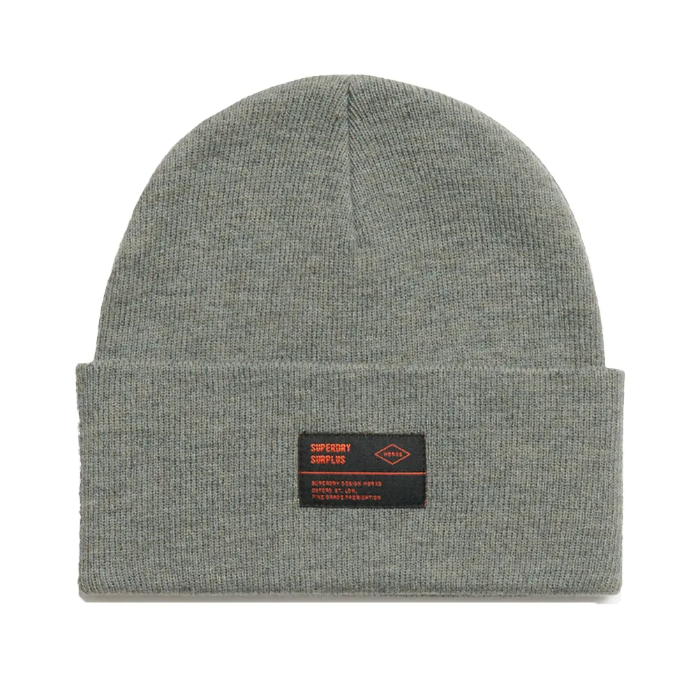 Superdry Bonnet Surplus Femme Gris