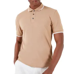 Polo manche courte Boss Parlay Noir - ZESHOES Polo manche courte Boss Parlay Noir - ZESHOES