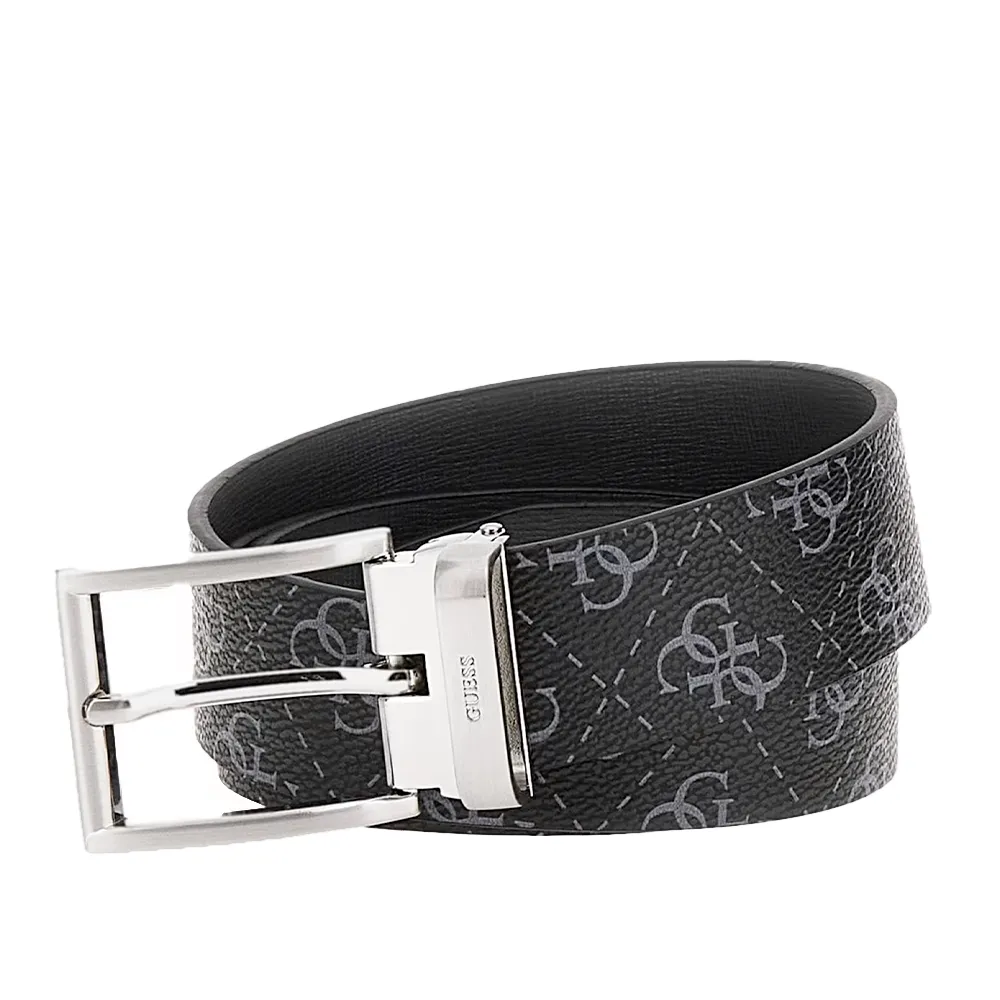 Guess Ceinture classic logo 4g Homme Noir