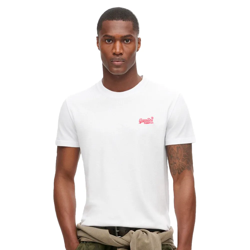 Superdry T shirt Essential Homme Blanc