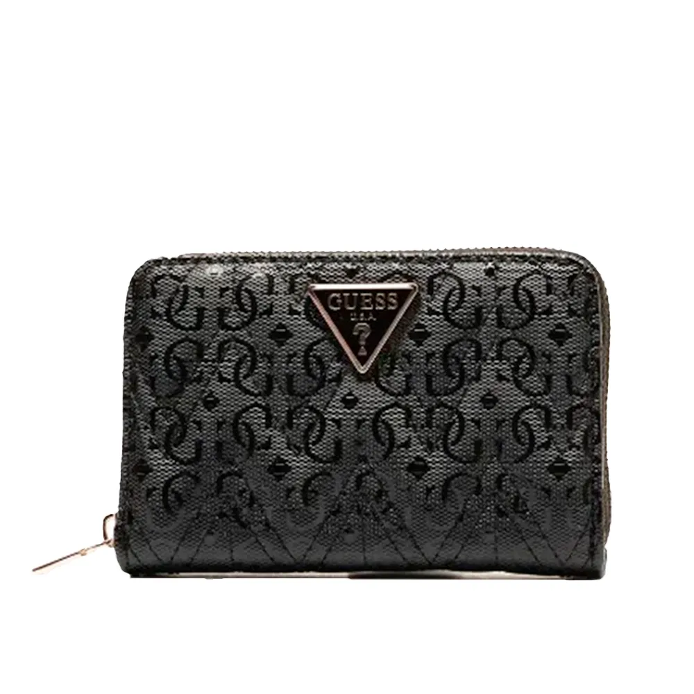 Guess Portefeuille Adelard Femme Noir