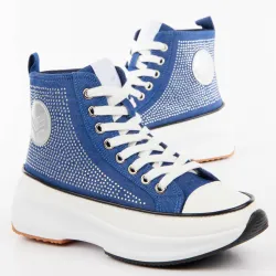 PARTNER: CREATION ref C400063-DENIM-STRASS