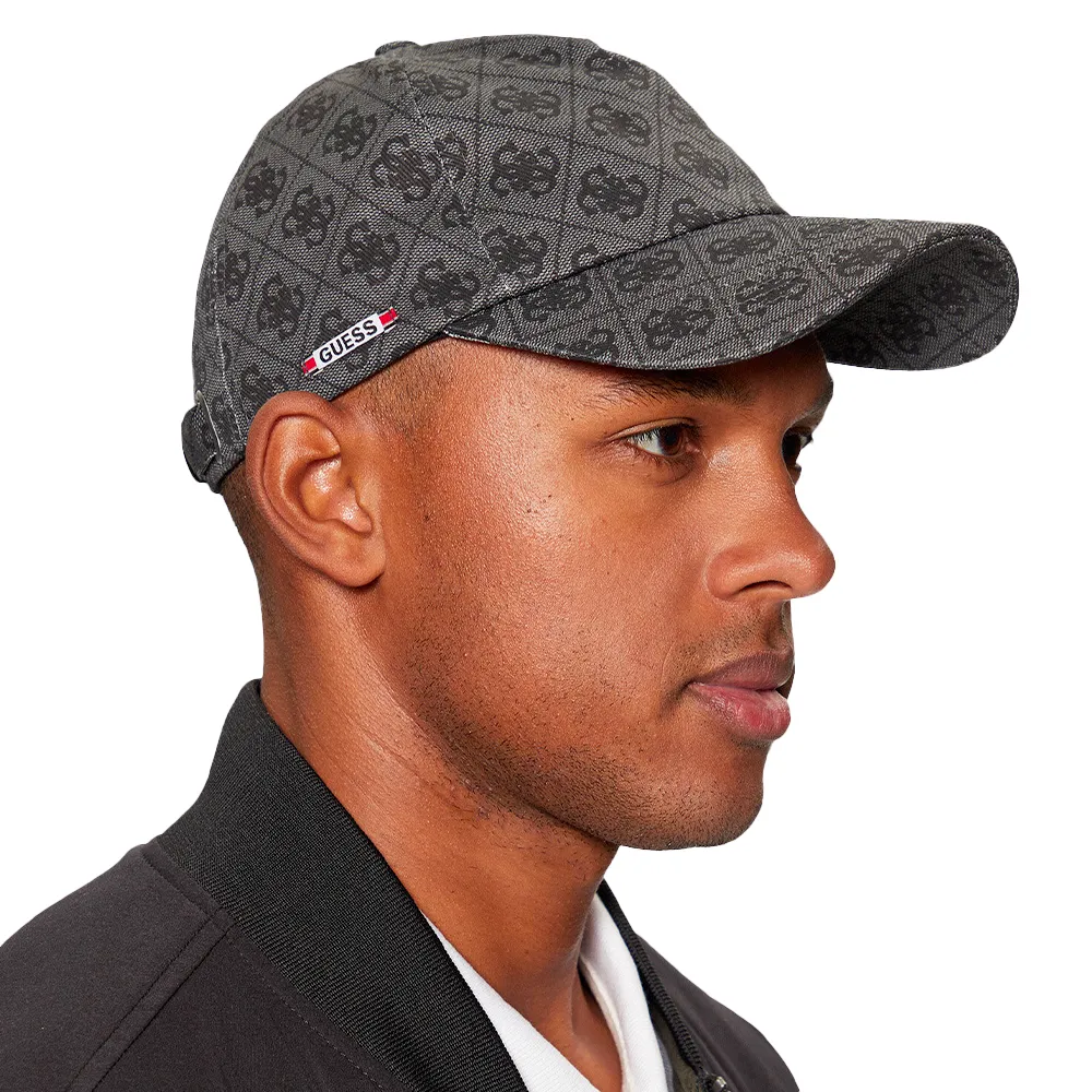 Guess Casquette baseball Logo 4G Homme Noir