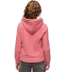 Sweat capuche femme Superdry Vintage Rose - ZESHOES Sweat capuche femme Superdry Vintage Rose - ZESHOES