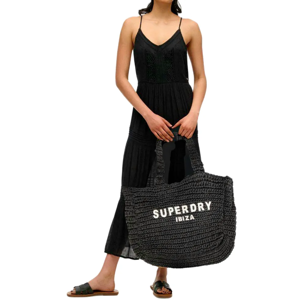 Sacs à main Superdry Beach Femme Noir Sacs à main Superdry Beach Femme Noir
