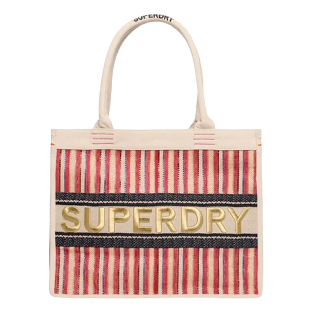 Sacs à main Superdry Fourre Tout Brode Femme Beige Sacs à main Superdry Fourre Tout Brode Femme Beige