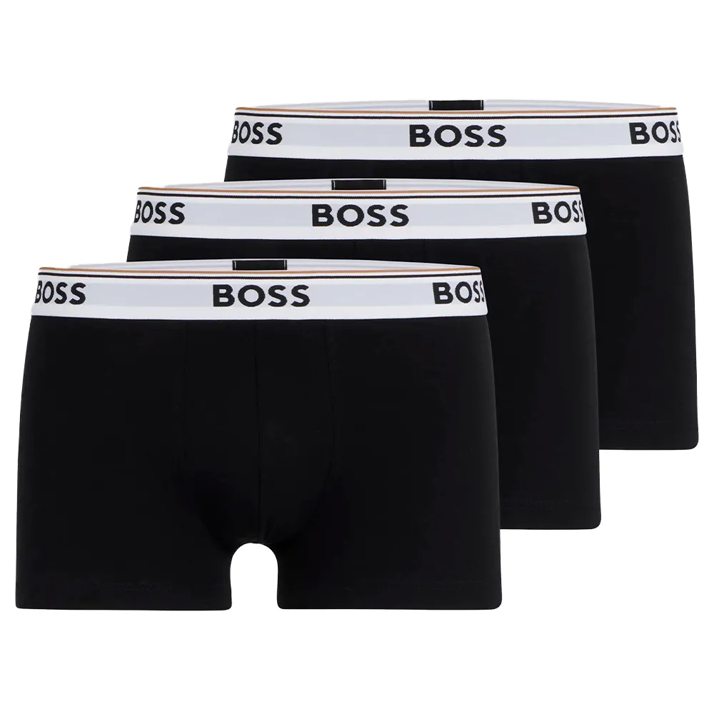 Boxer Boss Pack x3 Power Homme Noir