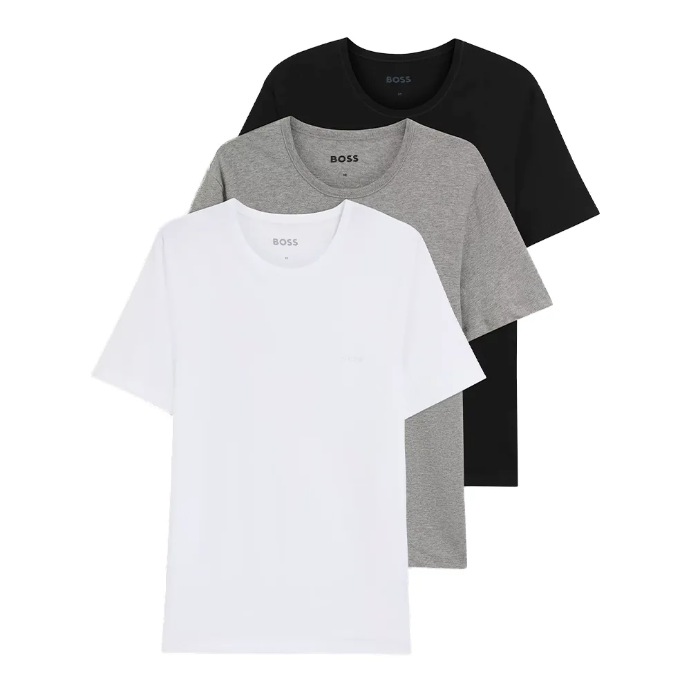 T shirt Boss Pack x3 RN Homme Multicolor