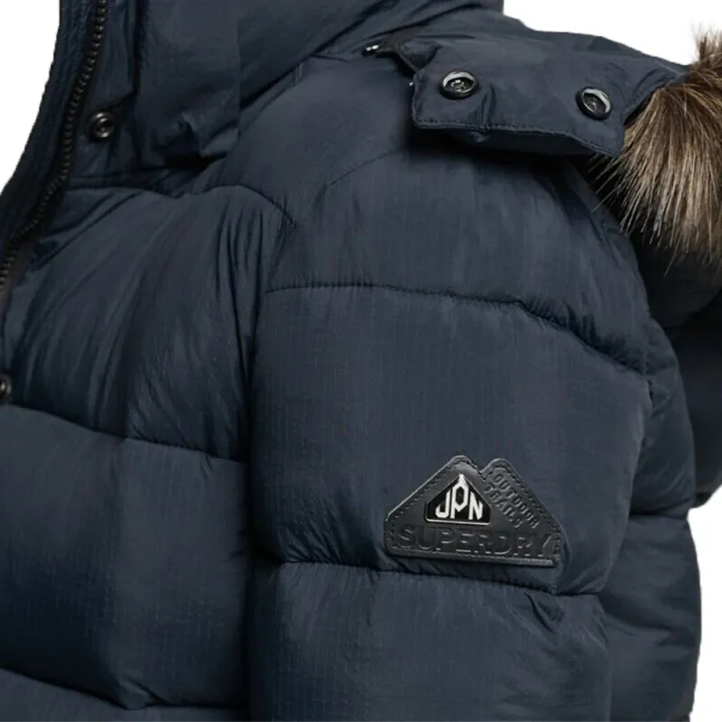 Doudoune femme Superdry Classic winter Noir - ZESHOES Doudoune femme Superdry Classic winter Noir - ZESHOES
