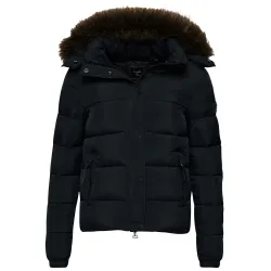 Doudoune femme Superdry Classic winter Noir - ZESHOES Doudoune femme Superdry Classic winter Noir - ZESHOES