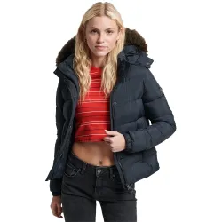 Doudoune femme Superdry Classic winter Noir - ZESHOES