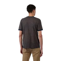 T shirt manche courte homme Kaporal Neil Bleu - ZESHOES