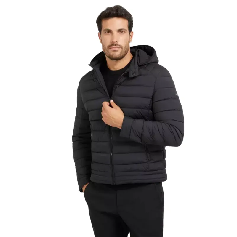 Doudoune homme Guess classic Noir - ZESHOES