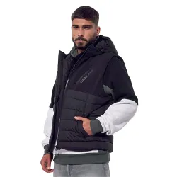 Doudoune sans manches homme Kaporal Akash Noir - ZESHOES