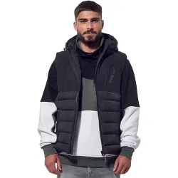 Doudoune sans manches homme Kaporal Akash Noir - ZESHOES