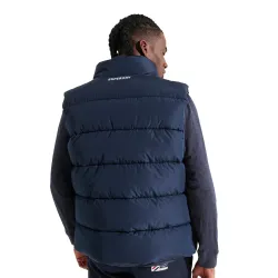 Doudoune sans manches homme Superdry Logo vintage Bleu - ZESHOES